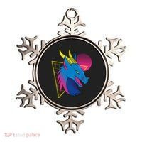 Neon Dragon Face Ornament thumb 0