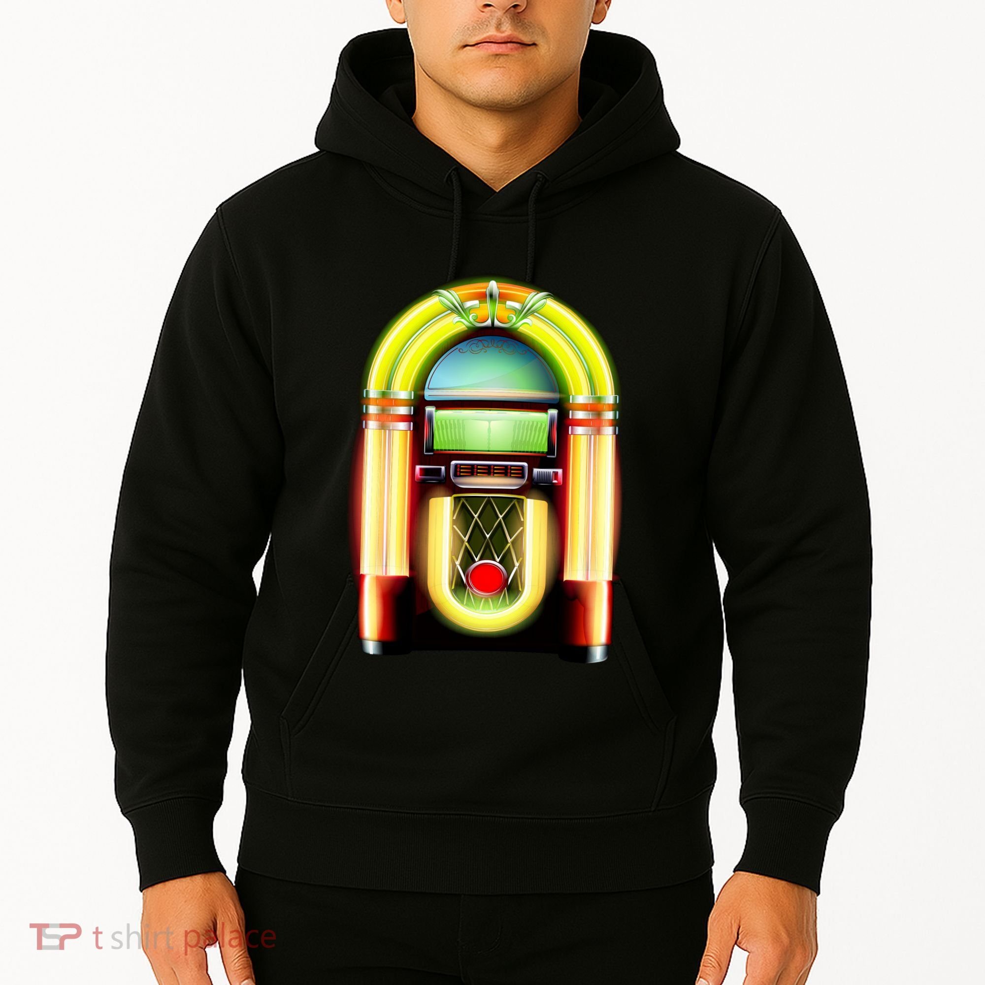 Neon Juke Box Hoodie