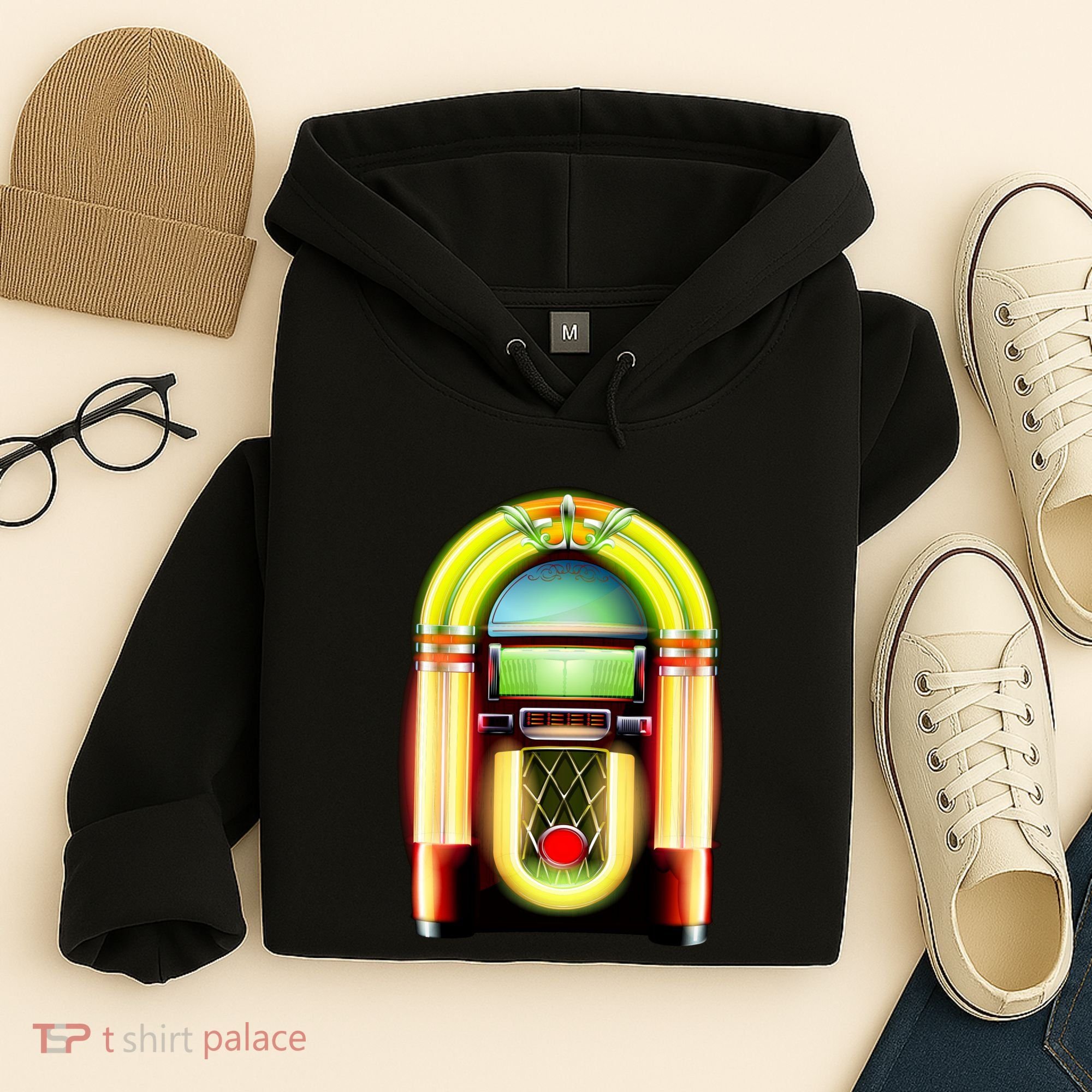 Neon Juke Box Hoodie