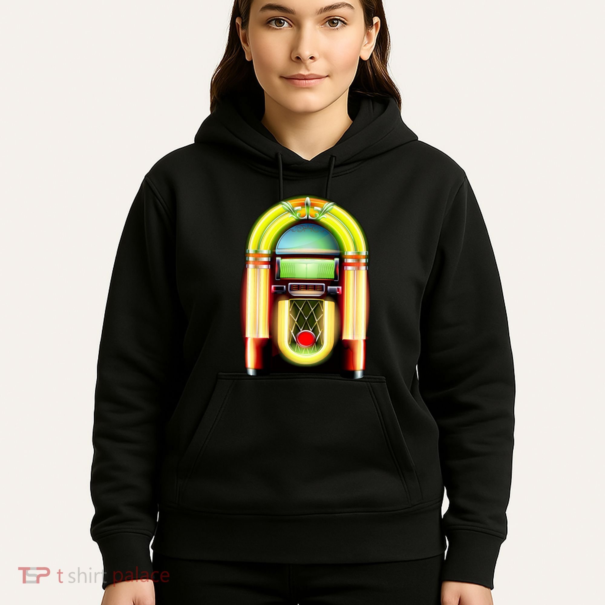 Neon Juke Box Hoodie