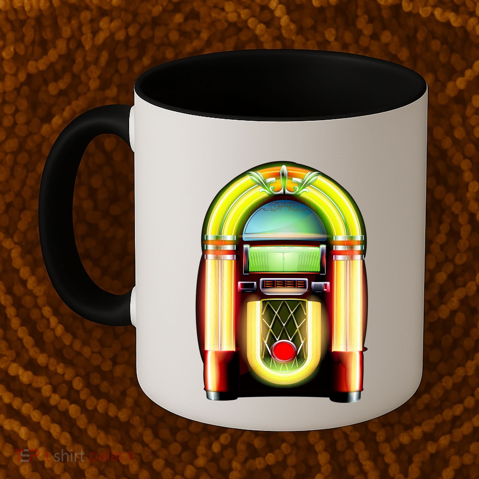 Neon Juke Box Coffee Mug