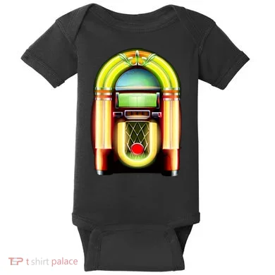 Neon Juke Box Baby Bodysuit