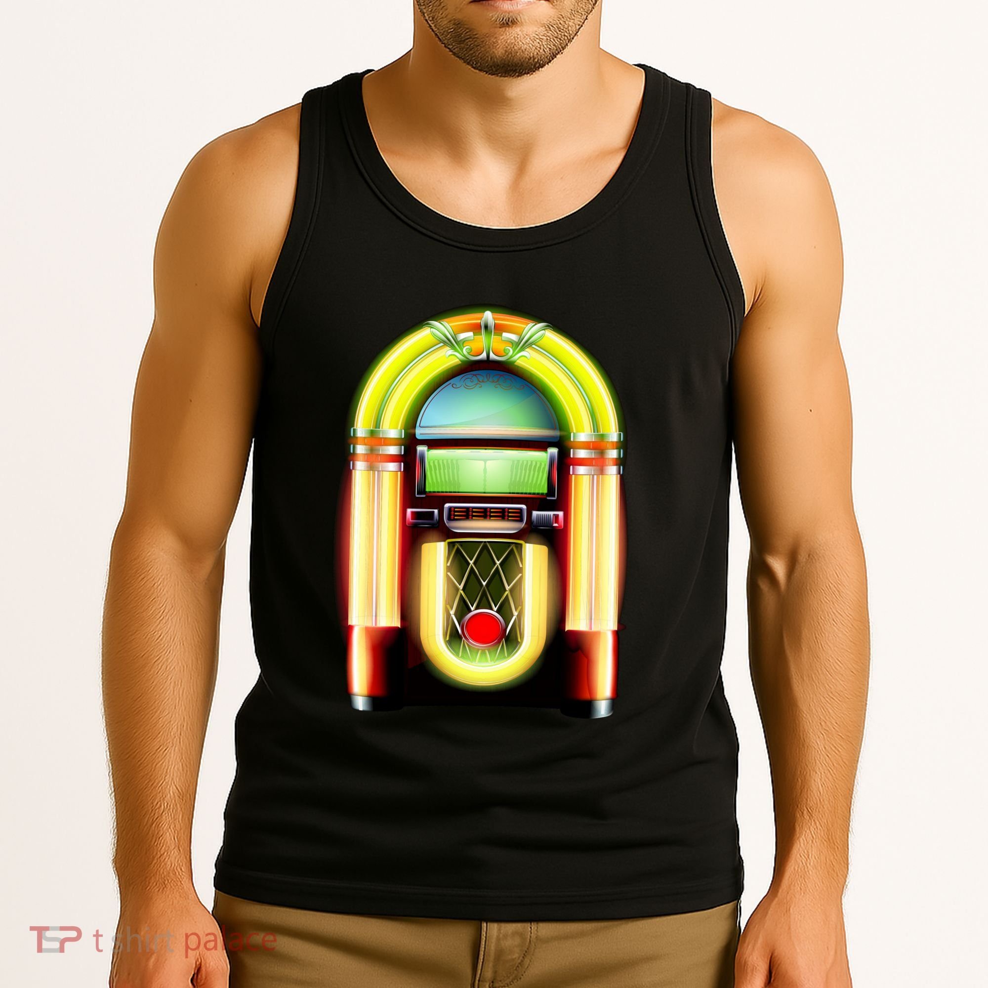 Neon Juke Box Tank Top