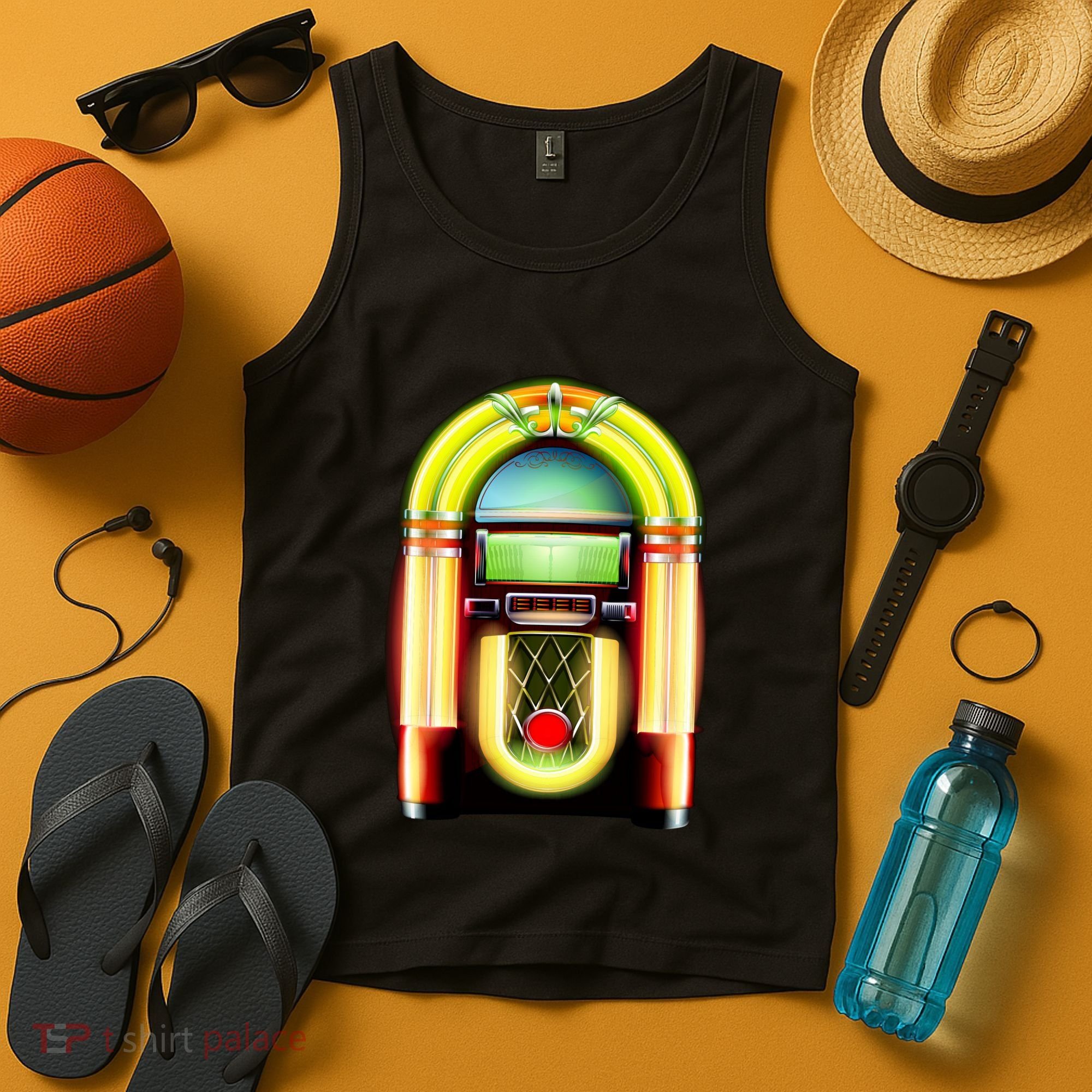 Neon Juke Box Tank Top