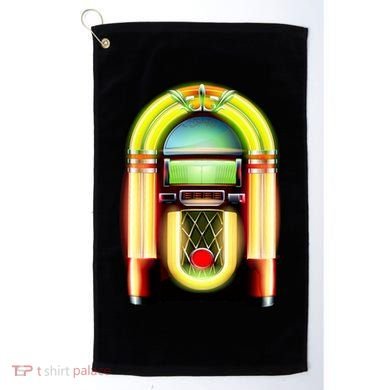 Neon Juke Box Golf Towel