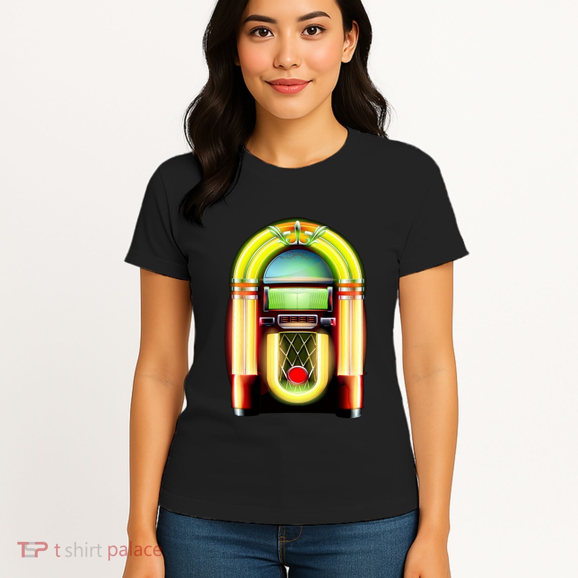 Neon Juke Box Women's T-Shirt