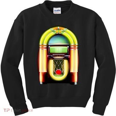 Neon Juke Box Kids Sweatshirt