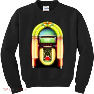 Neon Juke Box Kids Sweatshirt