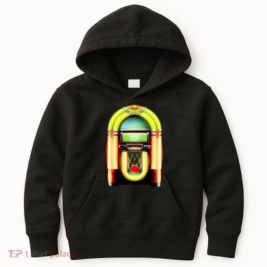 Neon Juke Box Kids Hoodie