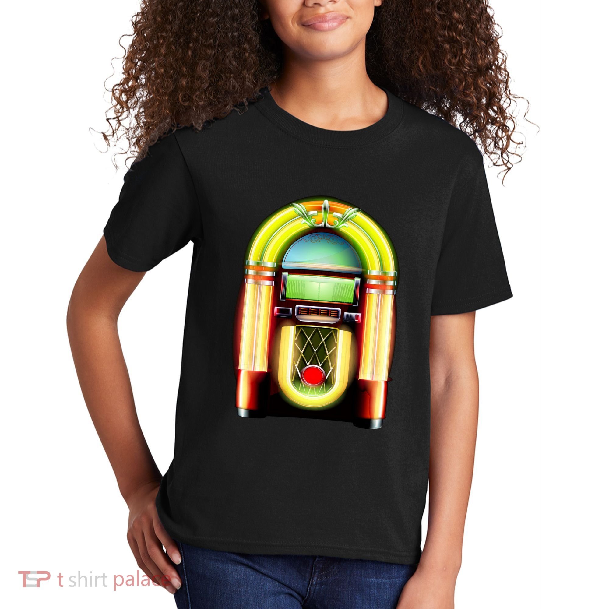 Neon Juke Box Kids T-Shirt