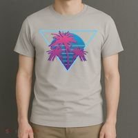 Neon Palm Trees T-Shirt thumb 3