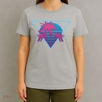 Neon Palm Trees T-Shirt thumb 4