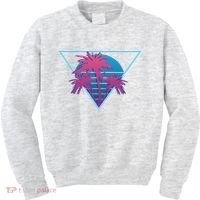 Neon Palm Trees Kids Sweatshirt thumb 0