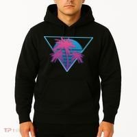 Neon Palm Trees Hoodie thumb 2