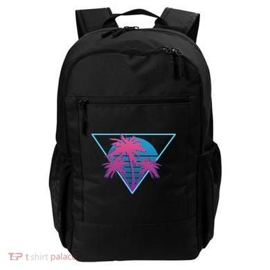 Neon Palm Trees Backpack