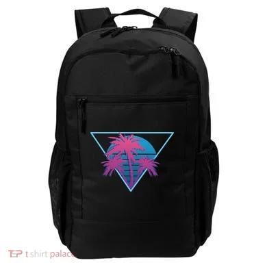 Neon Palm Trees Backpack