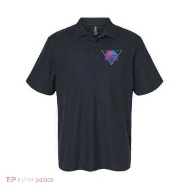 Neon Palm Trees Polo