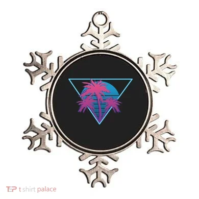 Neon Palm Trees Ornament