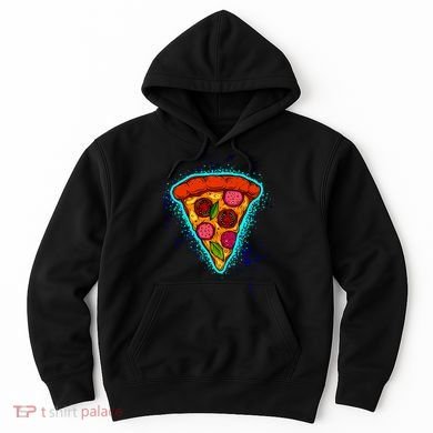Neon Pizza Hoodie