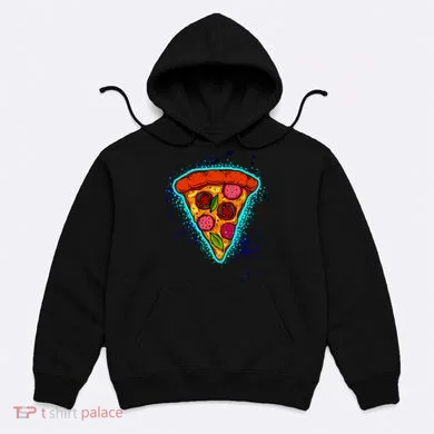 Neon Pizza Hoodie