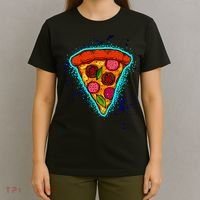 Neon Pizza T-Shirt thumb 4