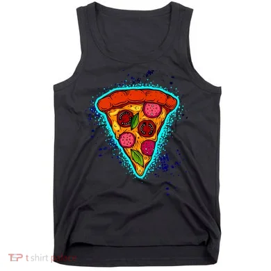 Neon Pizza Tank Top