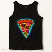 Neon Pizza Tank Top thumb 2