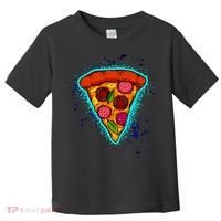 Neon Pizza Toddler T-Shirt thumb 0