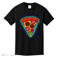 Neon Pizza Kids T-Shirt thumb 0