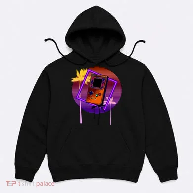 Neon Retro Video Game Hoodie