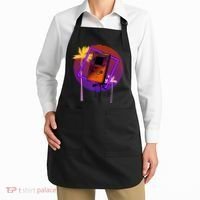 Neon Retro Video Game Apron thumb 2