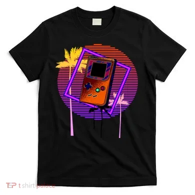 Neon Retro Video Game T-Shirt