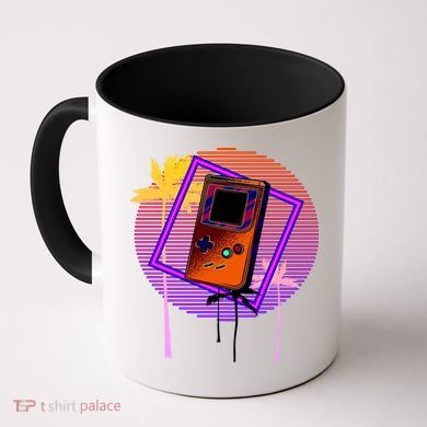 Neon Retro Video Game Coffee Mug