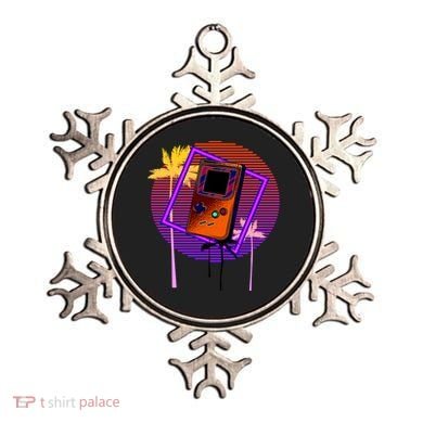 Neon Retro Video Game Ornament