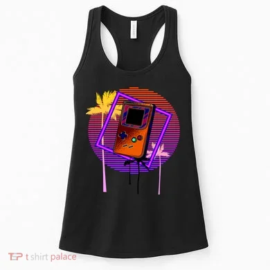 Neon Retro Video Game Women's Tank Top