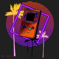 Neon Retro Video Game Hat thumb 2