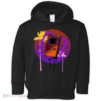 Neon Retro Video Game Toddler Hoodie thumb 0