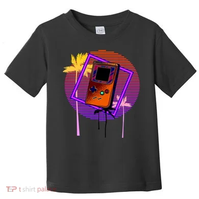 Neon Retro Video Game Toddler T-Shirt