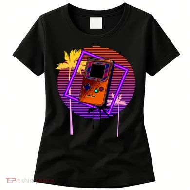 Neon Retro Video Game Women's T-Shirt