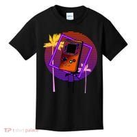 Neon Retro Video Game Kids T-Shirt thumb 0