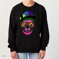 Neon Skeleton Mars Women's Sweatshirt thumb 0
