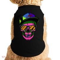 Neon Skeleton Mars Doggie Tank thumb 0