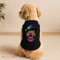 Neon Skeleton Mars Doggie Tank thumb 2