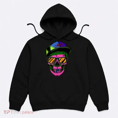 Neon Skeleton Mars Hoodie