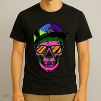 Neon Skeleton Mars T-Shirt thumb 3