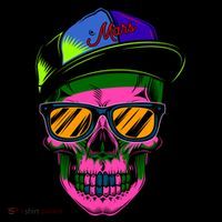Neon Skeleton Mars Women's Hoodie thumb 2