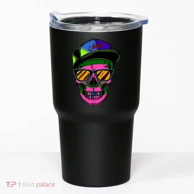 Neon Skeleton Mars Tumbler