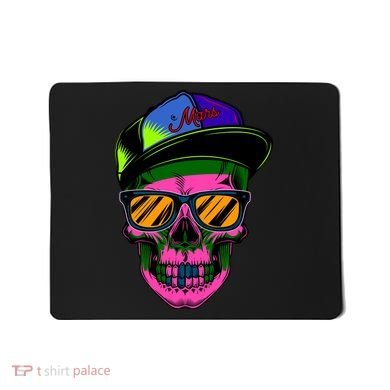 Neon Skeleton Mars Mousepad