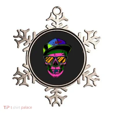 Neon Skeleton Mars Ornament