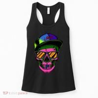 Neon Skeleton Mars Women's Tank Top thumb 0